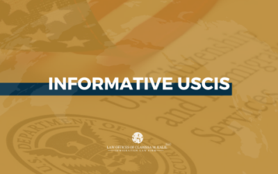 INFORMATIVE: O USCIS modificou o local de arquivamento e os requisitos de documentação para determinados pedidos de asilo afirmativos feitos por meio do formulário I-589.